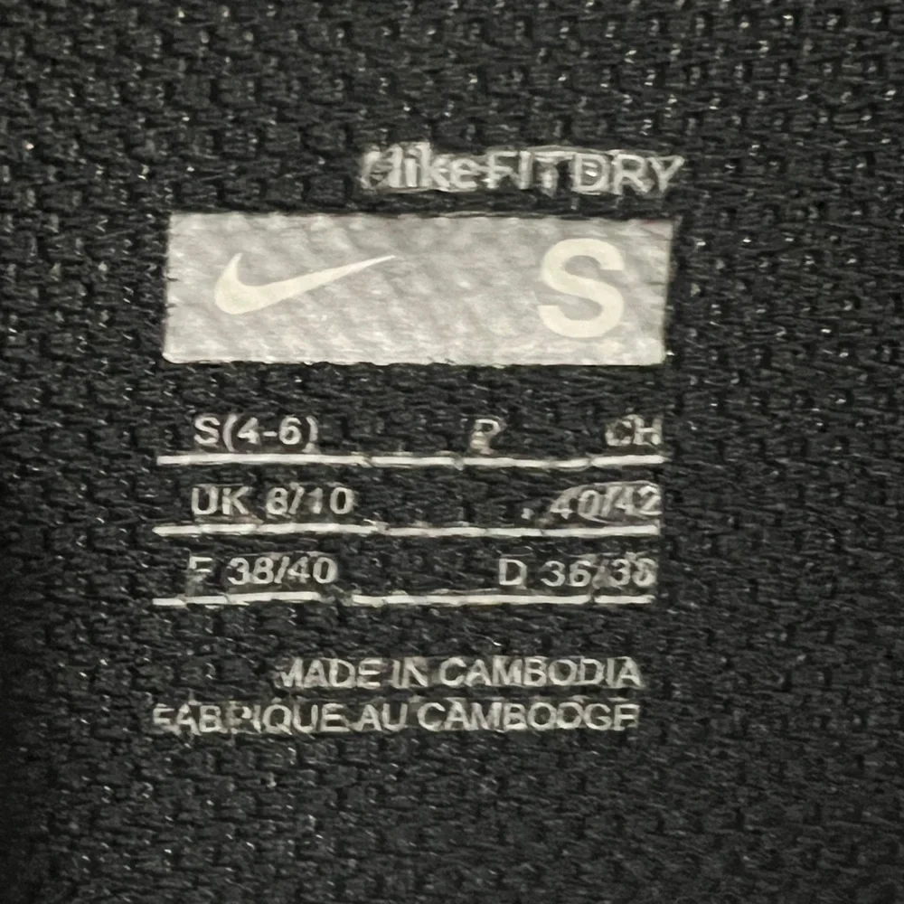 Women’s Nike Dri-fit collared shirt top black size small - Picture 8 of 9